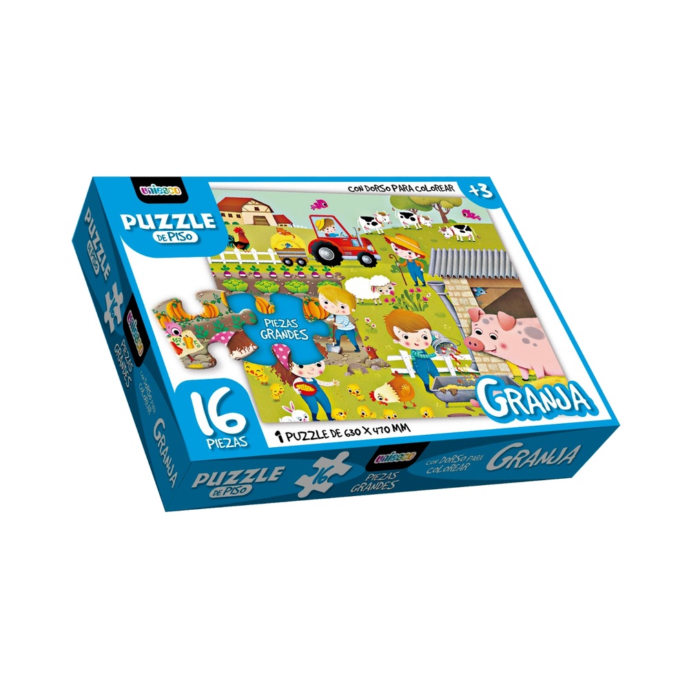 Rompecabezas Granja 16 Piezas – Uniesco