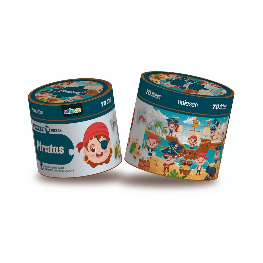 Puzzle Piratas 70 Piezas – Uniesco