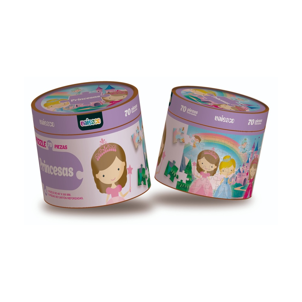Rompecabezas Princesas 70 Piezas – Uniesco