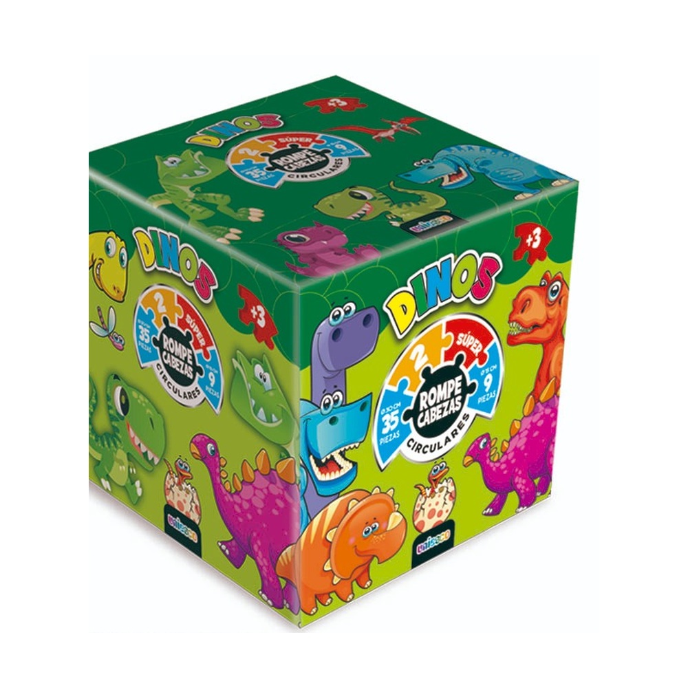 Rompecabezas Circular Dinos 44 Piezas – Uniesco