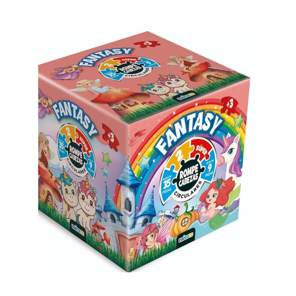Rompecabezas Circular Fantasía 44 Piezas – Uniesco