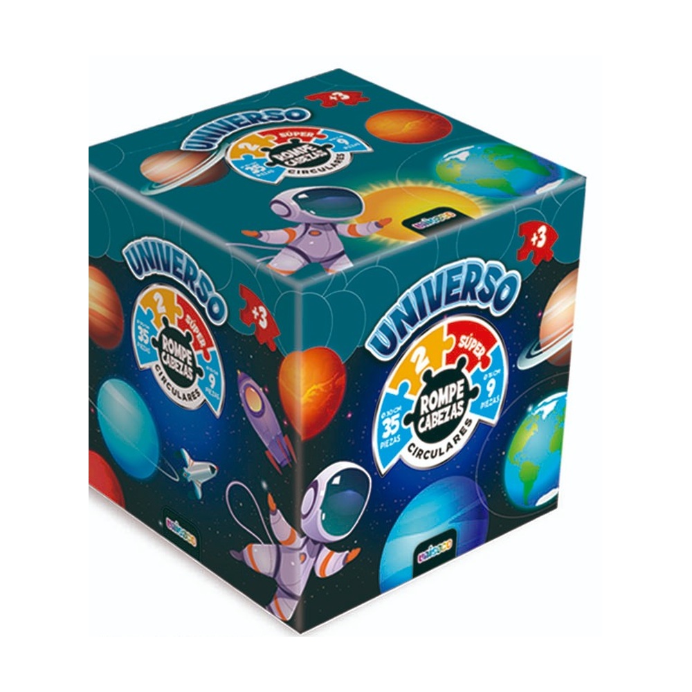 Rompecabezas Circular Universo 44 Piezas – Uniesco