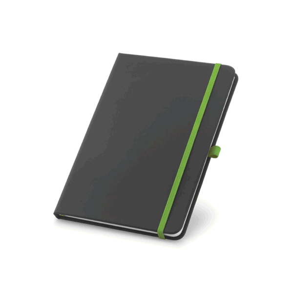Libreta Anotador Tapa Dura Hoja Rayada, Señalador y Portalápices A5 - Imagen 9