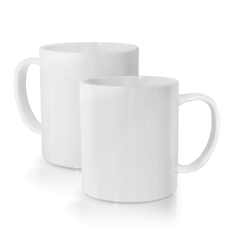 Jarro Mug de Polímero Sublimable 380 cc